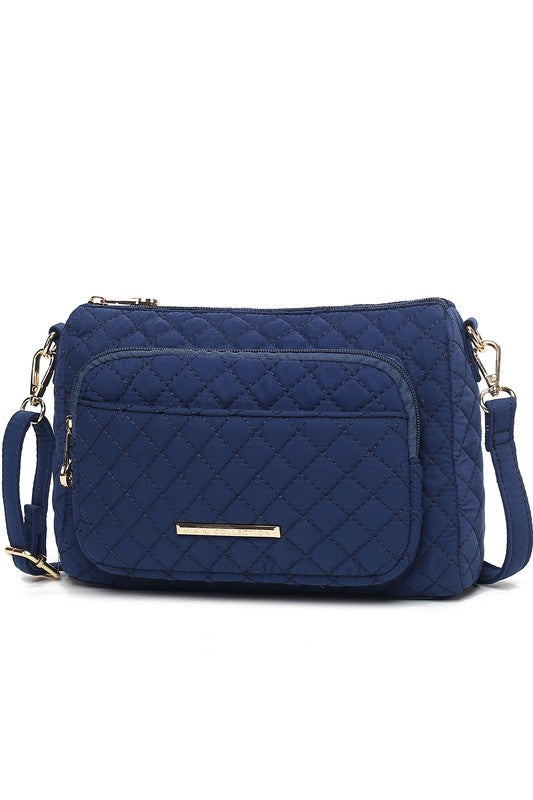 MKF Collection Rosalie Solid Quilted Shoulder Bag