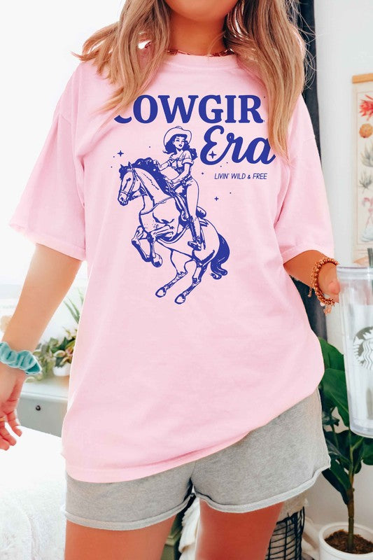 COWGIRL ERA WESTERN GRAPHIC TEE