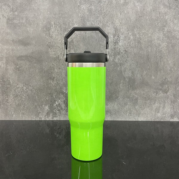 30oz Neon Tumbler with Handle