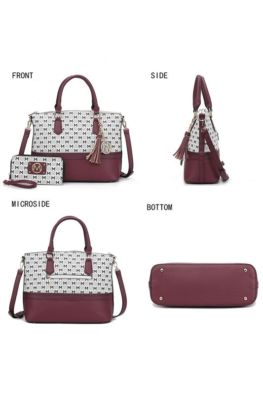 MKF Collection Saylor Tote and matching Wallet