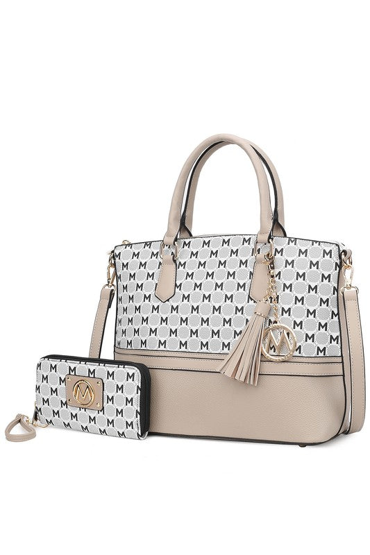 MKF Collection Saylor Tote and matching Wallet