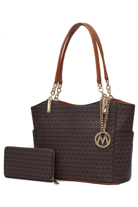 MKF Collection Savannah  Tote Bag and Wallet