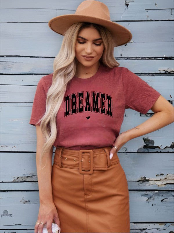 Distressed Dreamer Bella Canvas Graphic Tee T-Shirt