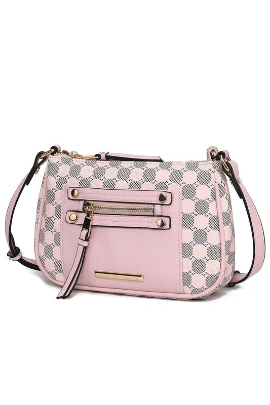 MKF Collection Essie Circular Print Crossbody Bag