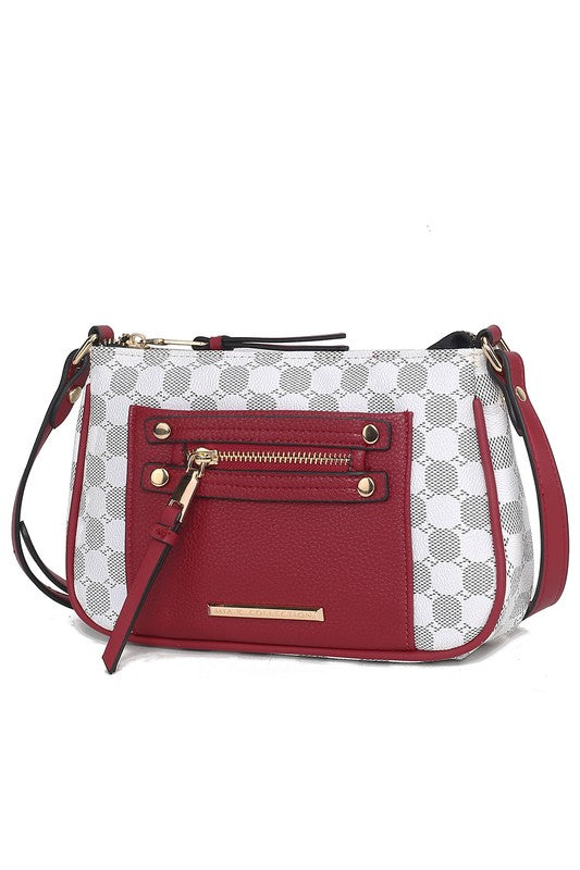 MKF Collection Essie Circular Print Crossbody Bag