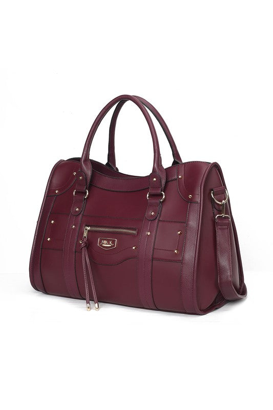 MKF Collection Patricia Vegan Leather Duffle Bag