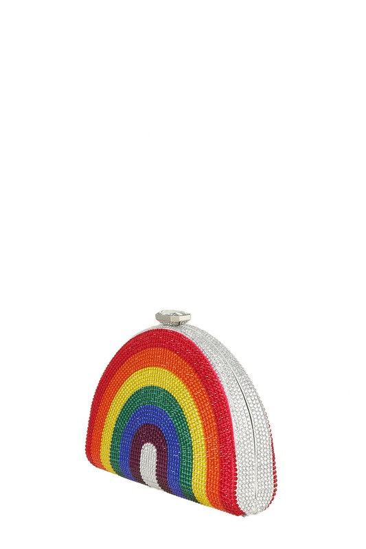 Semicircle Shape Rainbow Handbag