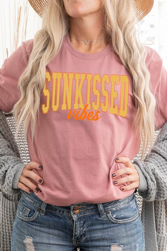 Sunkissed Vibes Graphic T Shirts