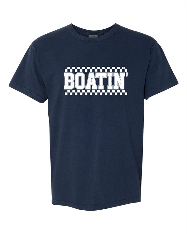 Boatin Comfort Color Graphic Tee