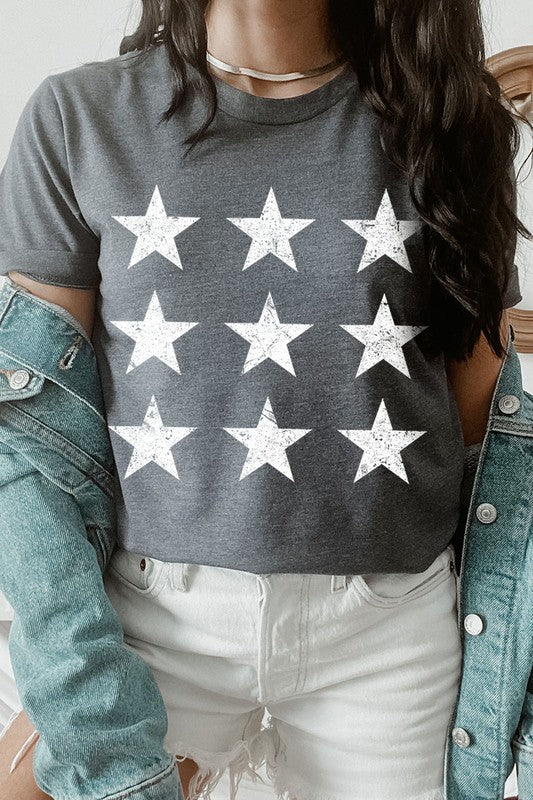 Stars Graphic T Shirts