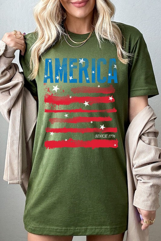 America Since 1776 Graphic T Shirts