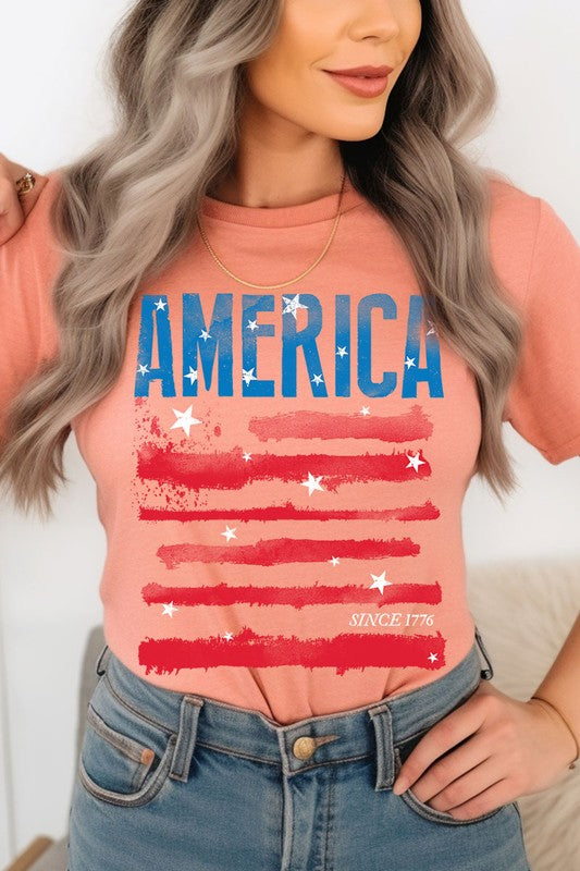 America Since 1776 Graphic T Shirts