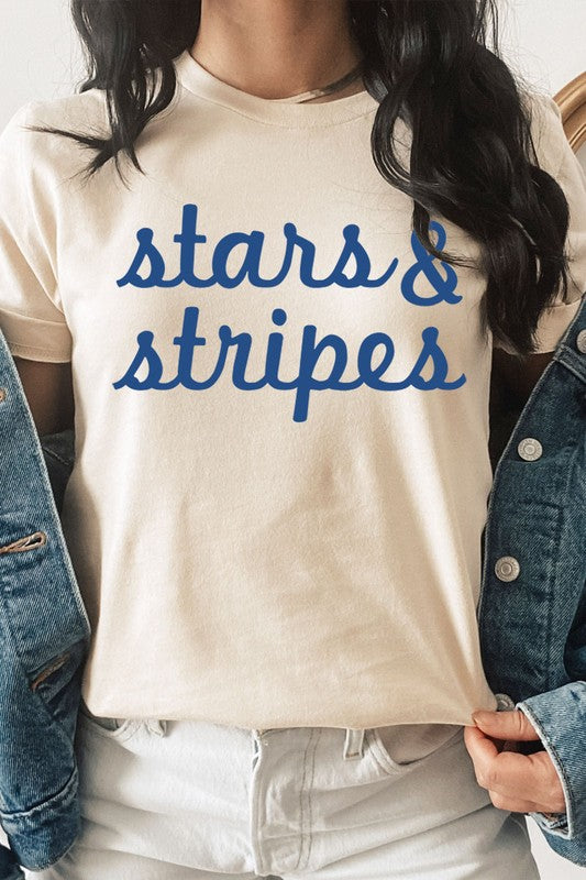 Stars & Stripes Graphic T Shirts