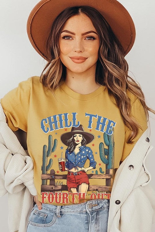 Chill The Fourth Out Graphic T Shirts