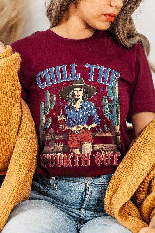 Chill The Fourth Out Graphic T Shirts