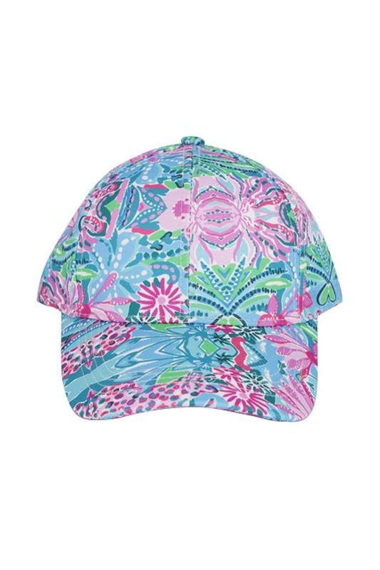 Floral Print Fashion Baseball Cap