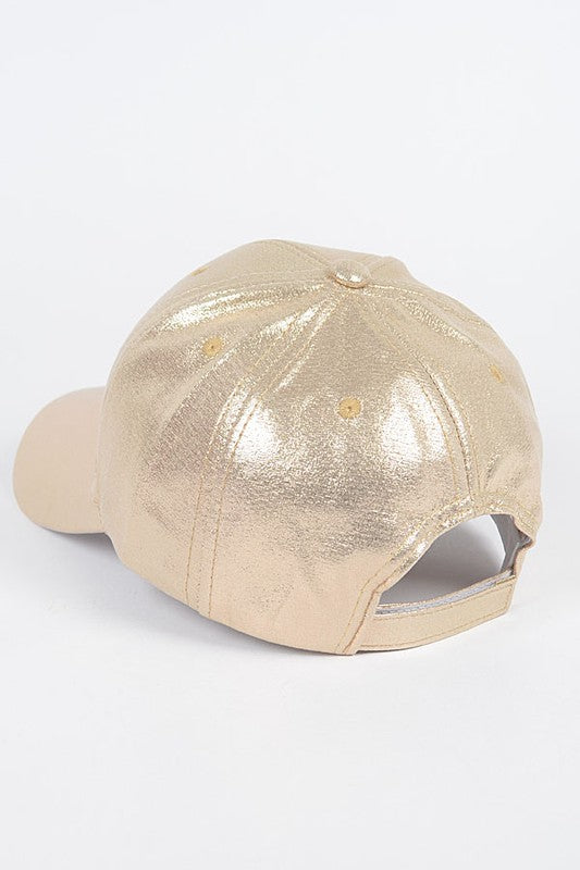 Metallic Fashion Cap