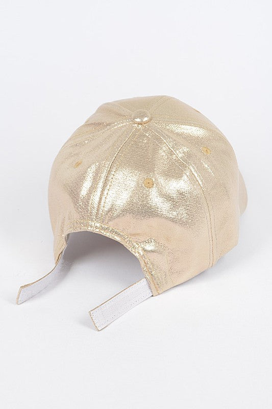 Metallic Fashion Cap