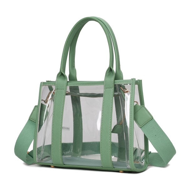 MKF Tatiana Clear Women's Tote bag by Mia K