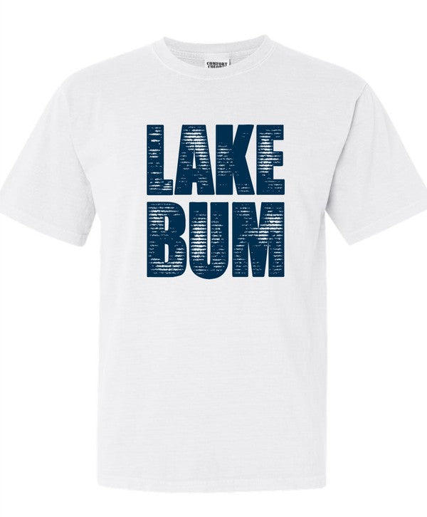 Lake Bum Comfort Color Graphic Tee