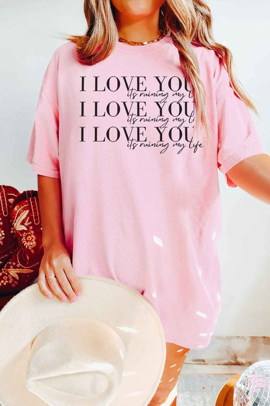 I LOVE YOU GRAPHIC TEE