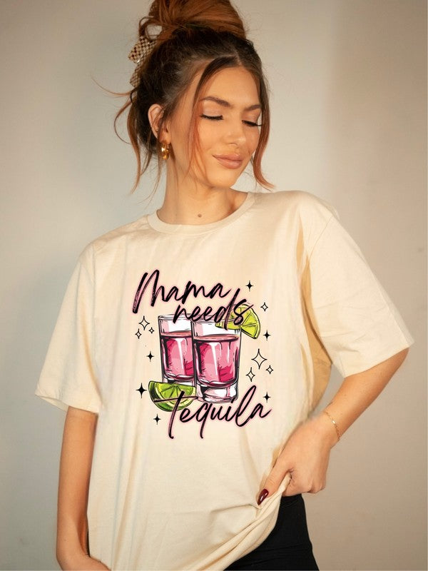 Mama Needs Tequila Boutique Tee