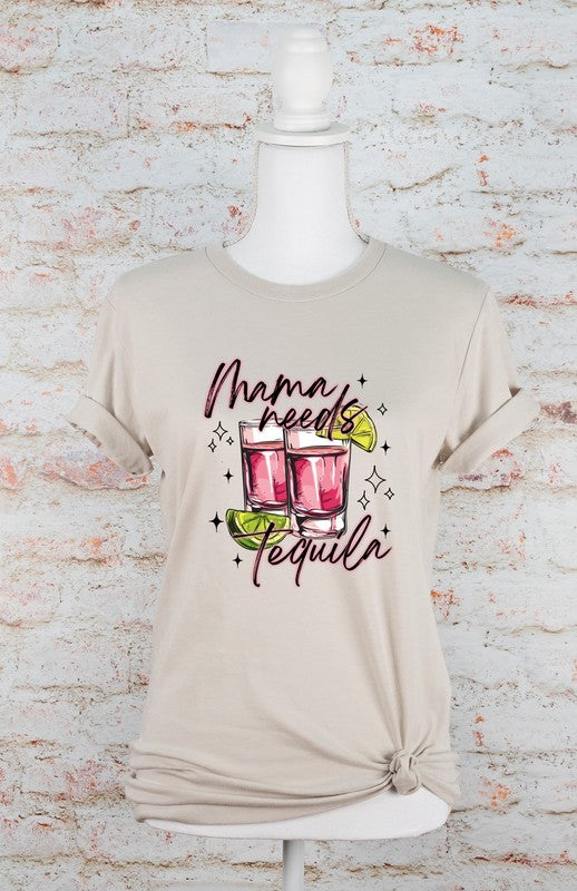 Mama Needs Tequila Boutique Tee