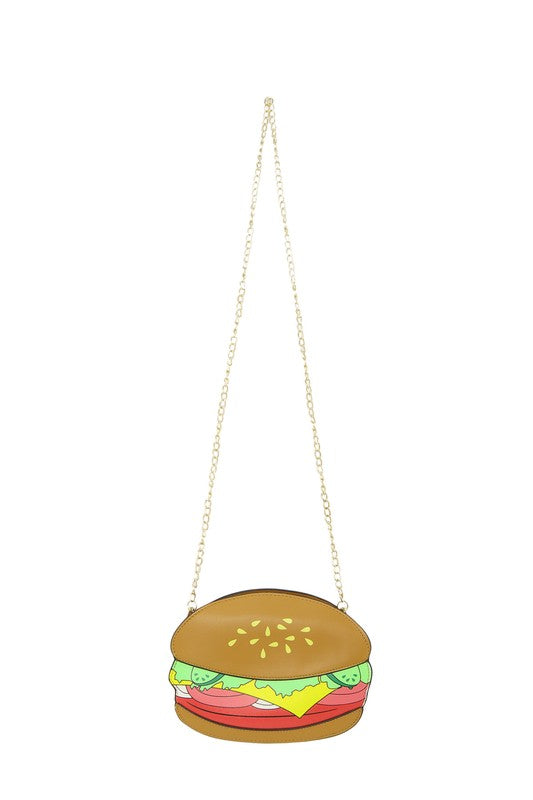 HAMBURGER Shape Crossbody Bag