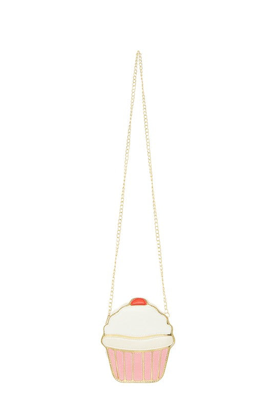 Cupcake Shape Crossbody Bag