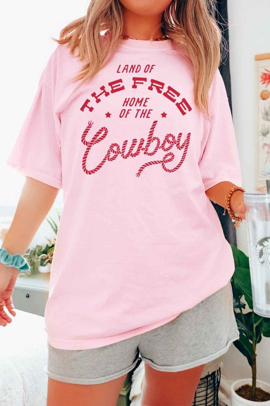 HOME OF THE COWBOY GRAPHIC TEE