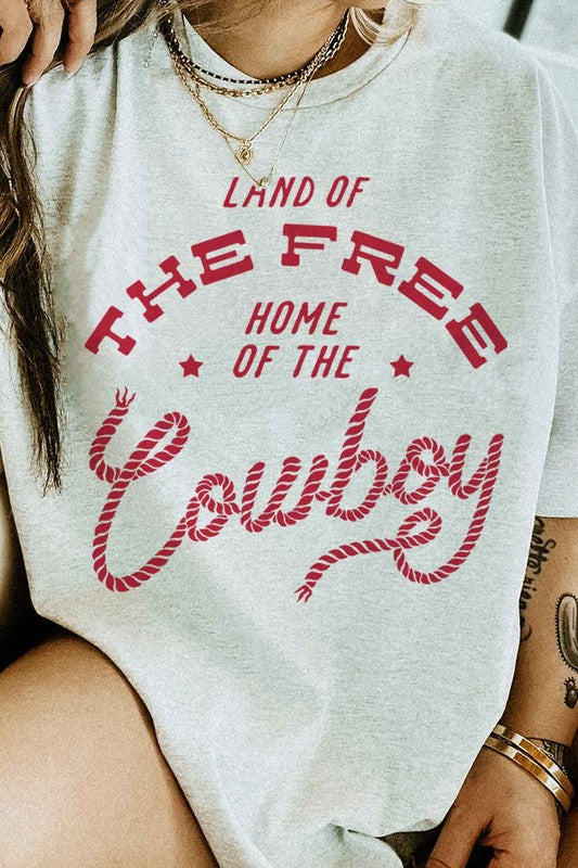 HOME OF THE COWBOY GRAPHIC TEE