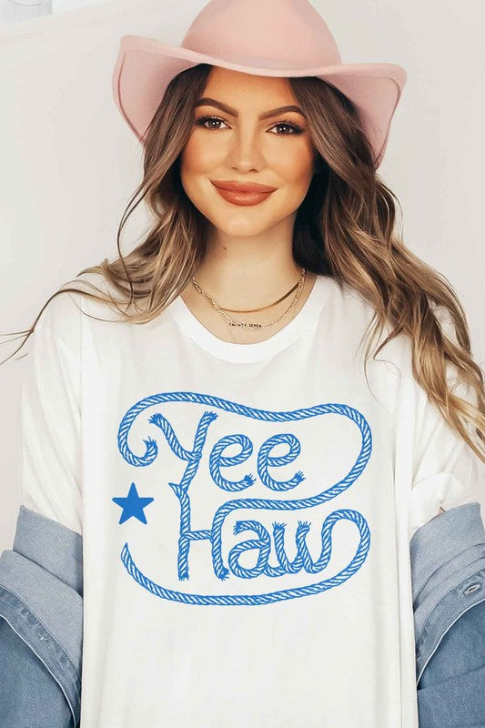 YEE HAW WESTERN COUNTRY GRAPHIC TEE