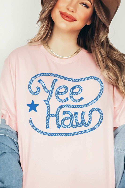 YEE HAW WESTERN COUNTRY GRAPHIC TEE