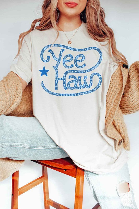 YEE HAW WESTERN COUNTRY GRAPHIC TEE