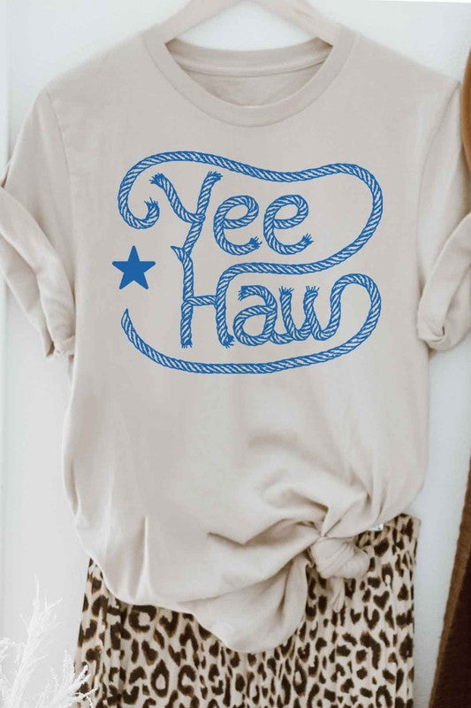 YEE HAW WESTERN COUNTRY GRAPHIC TEE