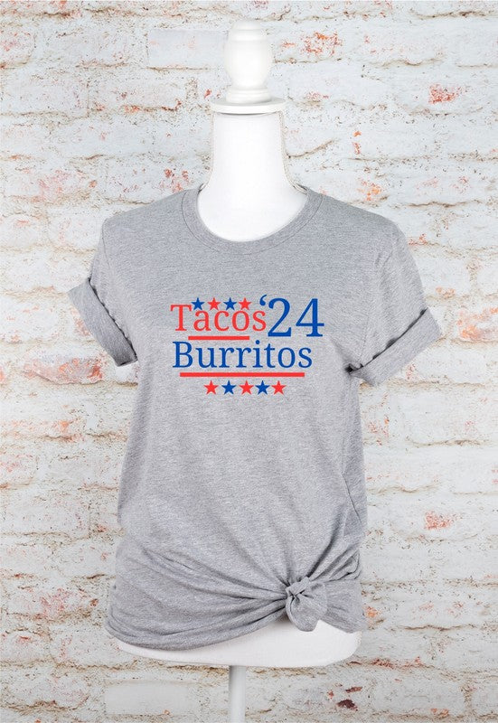 Tacos Burritos President Softstyle Graphic Tee