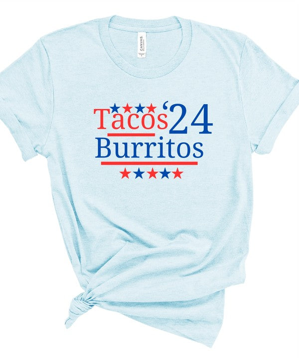 Tacos Burritos President Softstyle Graphic Tee