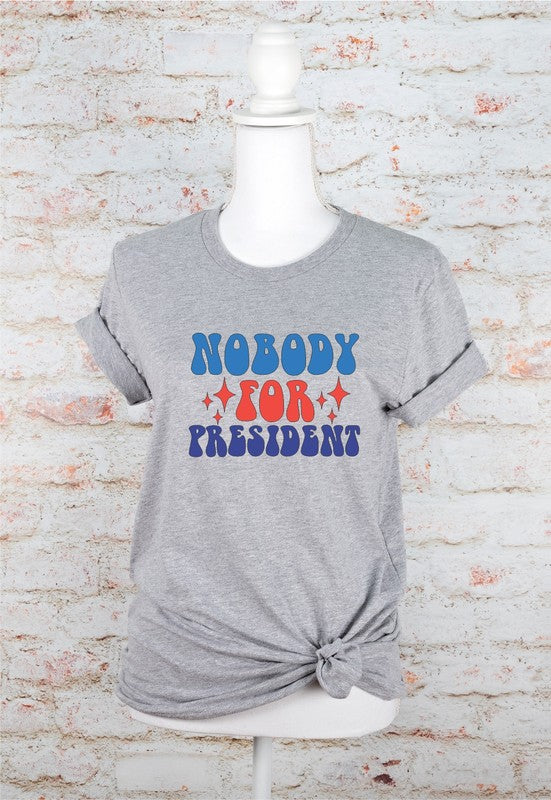 Nobody for President Softstyle Graphic Tee
