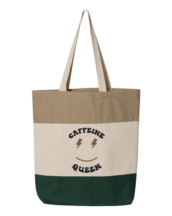 Caffeine Queen Tote Bag