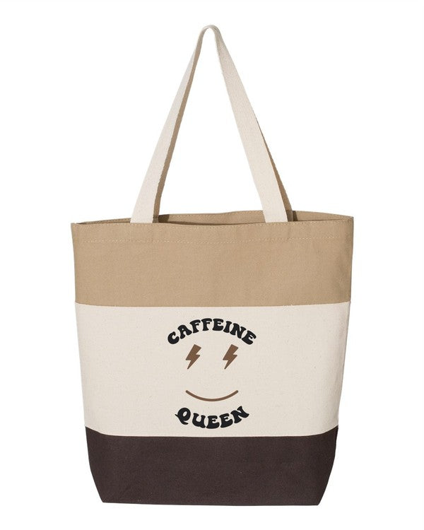 Caffeine Queen Tote Bag