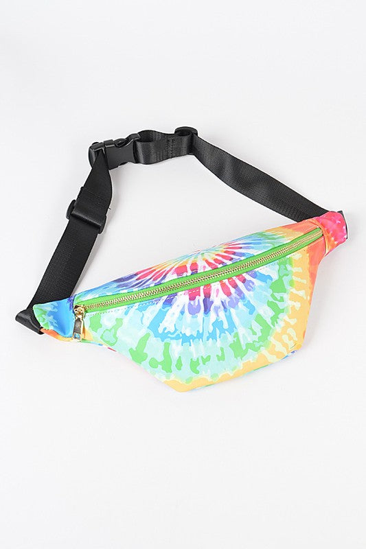 Tie Dyed Oversize Fanny Pack