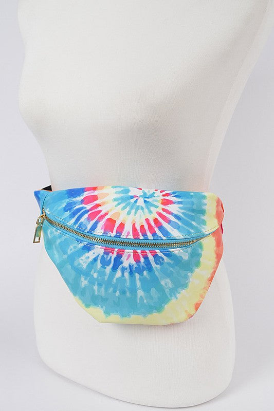 Tie Dyed Oversize Fanny Pack