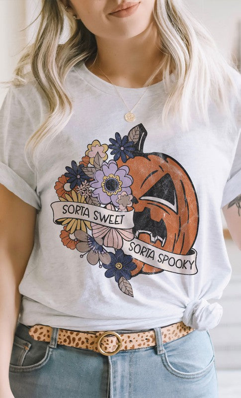 Sorta Sweet Sorta Spooky Graphic Tee T-Shirt