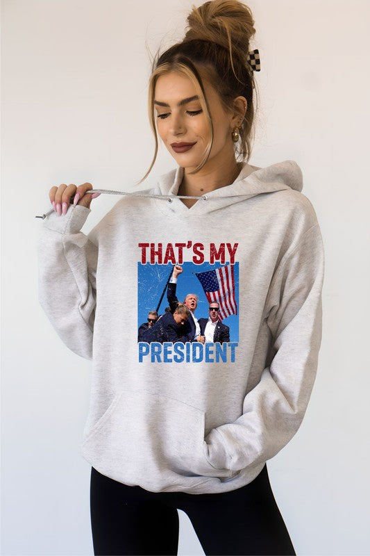 That's My President Trump Graphic Hoodie