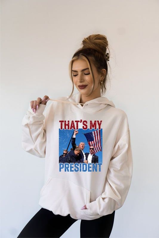 That's My President Trump Graphic Hoodie