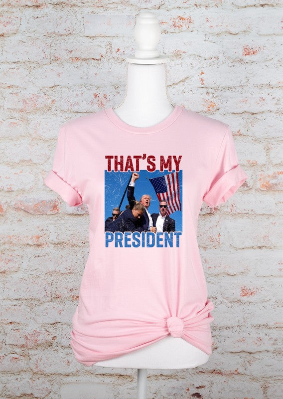 That's My President Trump Softstyle Graphic Tee T-Shirt