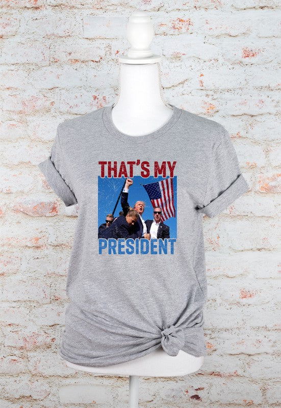 That's My President Trump Softstyle Graphic Tee T-Shirt