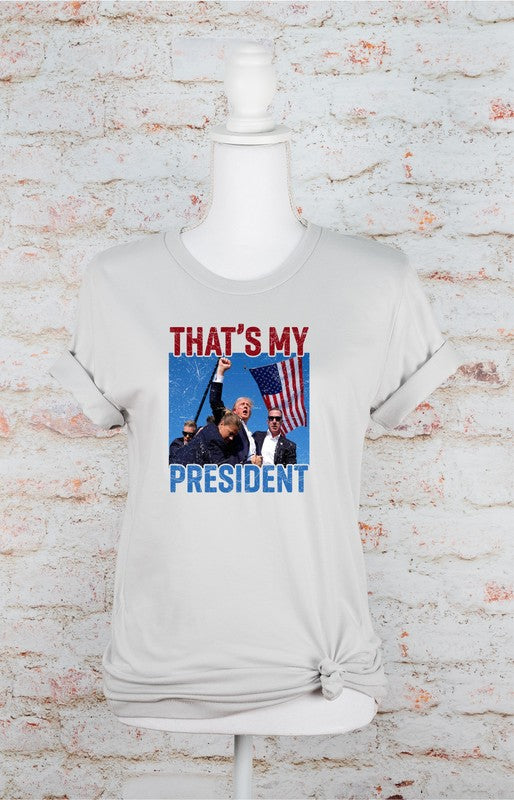 That's My President Trump Softstyle Graphic Tee T-Shirt