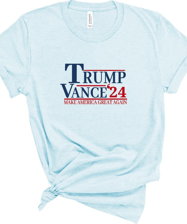 Trump Vance 2024 Softstyle Graphic Tee T-Shirt