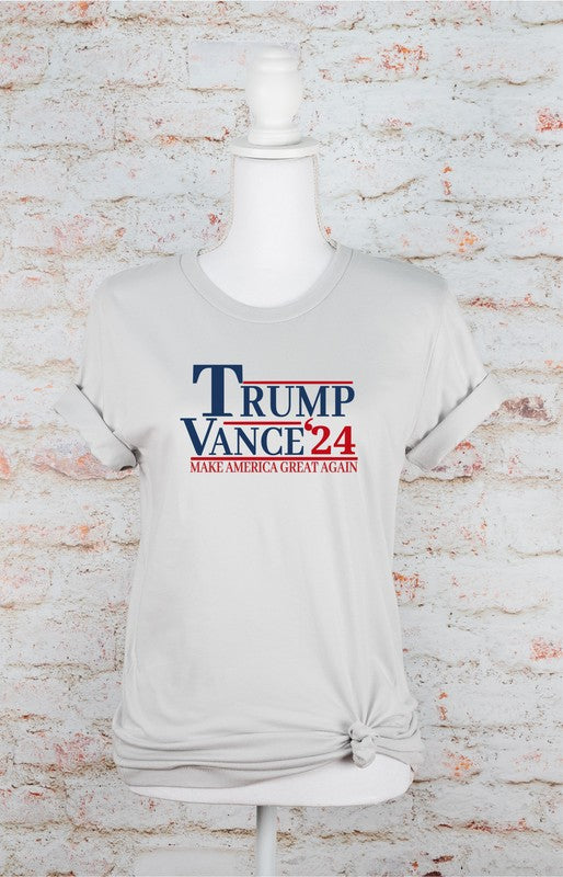 Trump Vance 2024 Softstyle Graphic Tee T-Shirt